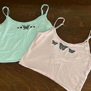 cropped tank tops